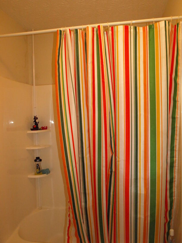 decorating a bathroom for a teenage boy, bathroom ideas, home decor, Ikea has great shower curtains for uni sex bathrooms