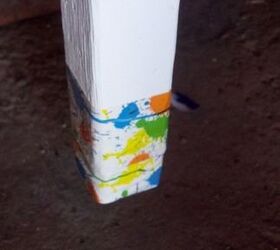 duck tape legs, painted furniture