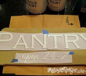 diy sign tutorial easy fun amp inexpensive to make, chalk paint, crafts, Printed graphics getting ready for the transfer onto the wood