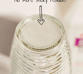 easy way to remove sticker adhesive residue, cleaning tips, And the sticky residue will be gone