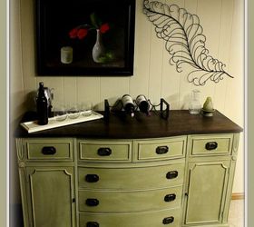 head on over and check out my rescued federal style buffet makeover, painted furniture