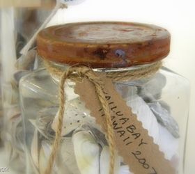 souvenir jars amp how to rust a lid instantly, cleaning tips, how to, Shells collected along the beach on vacation
