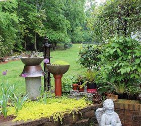 my garden, gardening, outdoor living, I love yard art I discovered hypertufa several years ago and have been creating my own pots and columns ever since I visit antique shops and junk shops often for items I can turn into more yard art