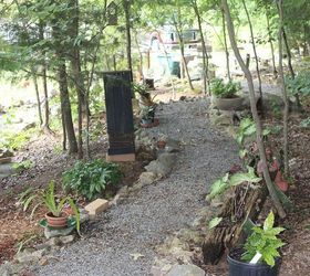 my garden, gardening, outdoor living, Path through woodland garden