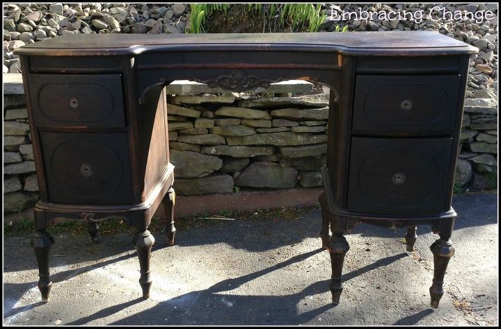 marvelous marigold antique vanity makeover the tutorial, painted furniture