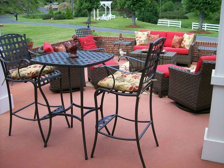 my patio reveal, outdoor furniture, outdoor living, patio