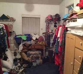 closet makeover using what i already had, cleaning tips, closet