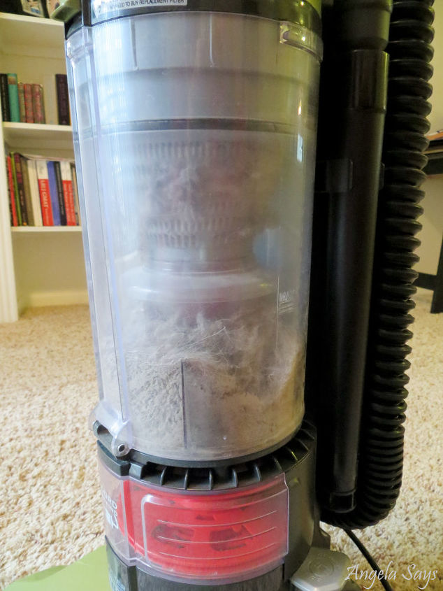 how to clean a bagless vacuum, appliances, cleaning tips, home maintenance repairs, how to, Empty the dirt cup