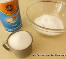 diy drain cleaner, cleaning tips, Mix 1 cup soda with 1 cup salt