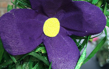Upcycled Egg Carton Flowers