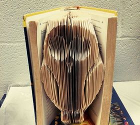 Book folded Owl