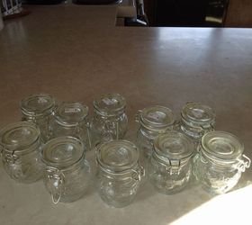 q mini jars, crafts, mason jars, organizing, repurposing upcycling, storage ideas