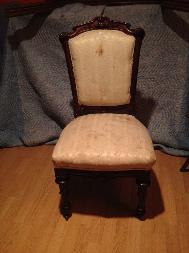 q help me identify this chair old or reproduction, painted furniture, repurposing upcycling