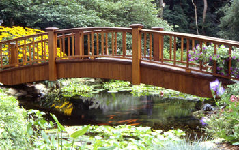 Add a Bridge to Your Pond or Landscape