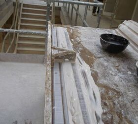 how to make a plaster panel mould, Panel moulds are normally built up in three mixes