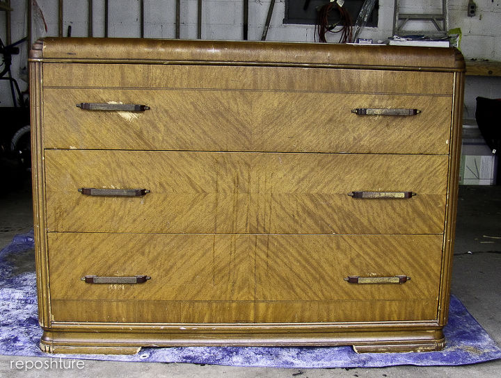 Cream Version Of The Union Jack Dresser Hometalk
