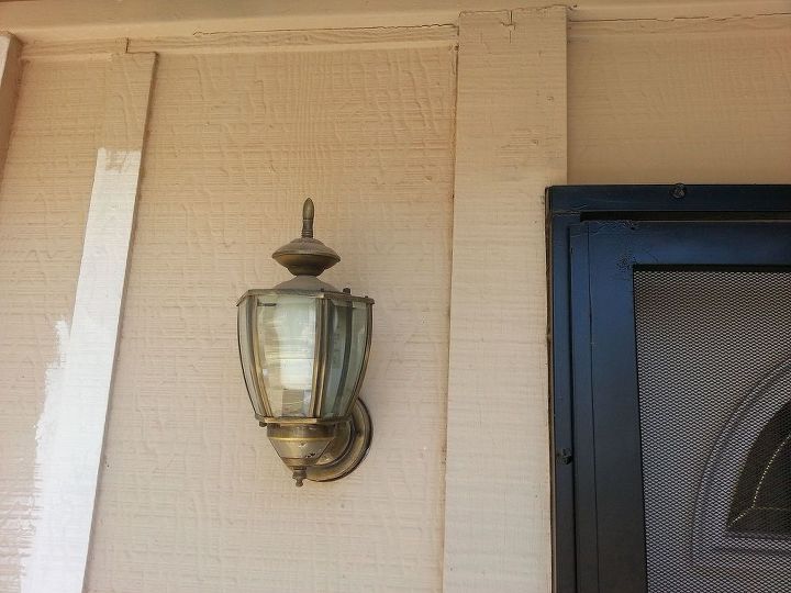 replacing exterior light fixtures, curb appeal, electrical, home maintenance repairs, how to, lighting, It s worse than it looks