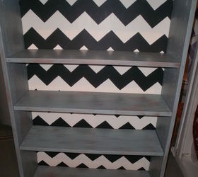 bookcase transformation drab to fab, painted furniture, Now it is a FABULOUS bookcase