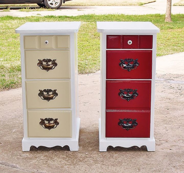 repurpose and recycle of desk, painted furniture, repurposing upcycling, Can you tell there are OU fans in the house Crimson and Cream are a theme