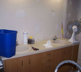 bathroom remodel, bathroom ideas, diy, home decor, old sinks Closet has been torn out