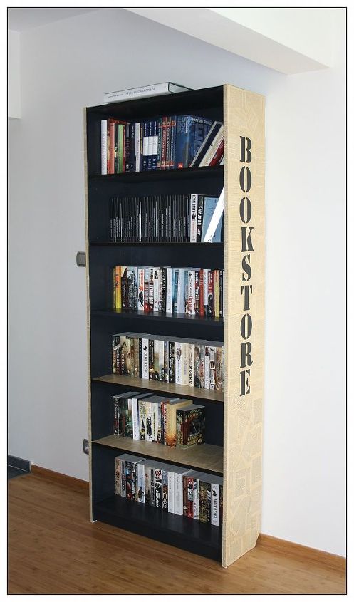 bookcase, painted furniture
