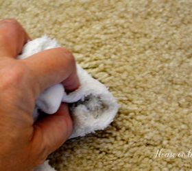 great stain remover for carpet upholstery, cleaning tips, reupholster, Simply rub and clean