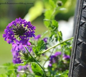 from old tires to upcycled tire planters diy trash to treasure, flowers, gardening, outdoor living, repurposing upcycling