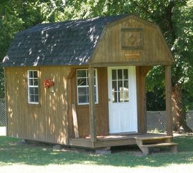 grandkids playhouse, outdoor living, painting, woodworking projects