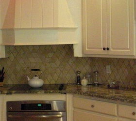 stove hood transformation, appliances, home decor, kitchen design, Before of white hood area