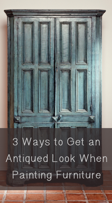 3 ways to get an antiqued look when painting furniture, painted furniture, repurposing upcycling