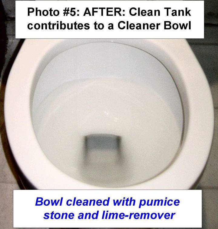 toilets why clean the tank, Finally a Clean Tank makes for a much Cleaner Toilet Bowl