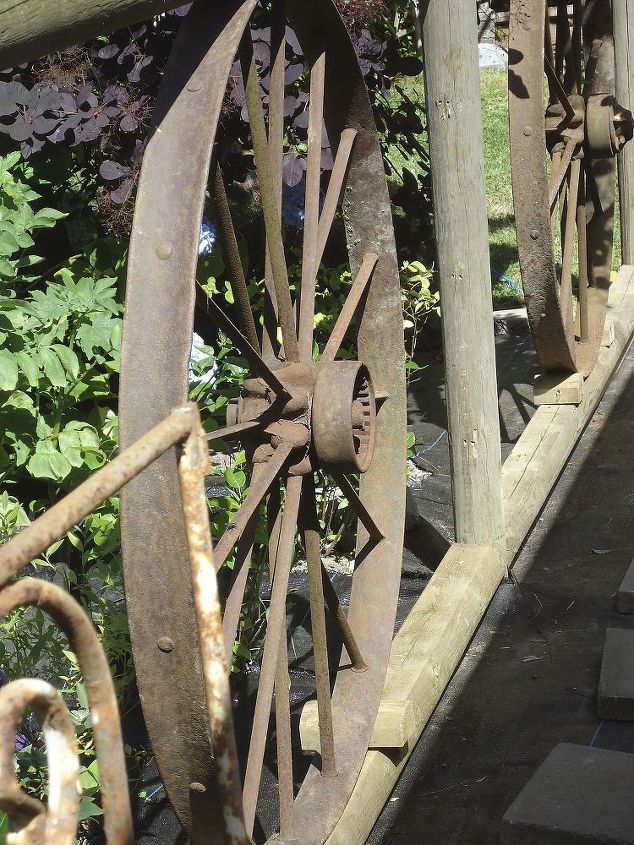 creacion de una valla con tematica del oeste en el jardin, Me encanta este aspecto r stico