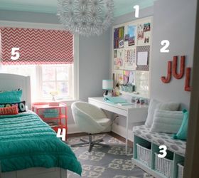 5 Ways to Get This Look: Small But Fun Tween Girl’s Room