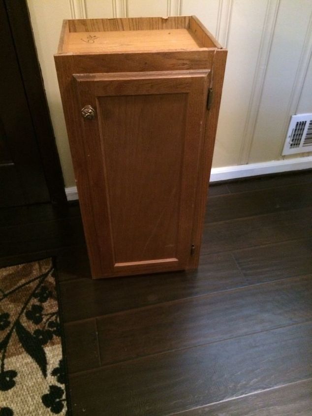 Repurposed Kitchen Cabinet Hometalk