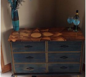 in love with blue painted drawers furniture, painted furniture