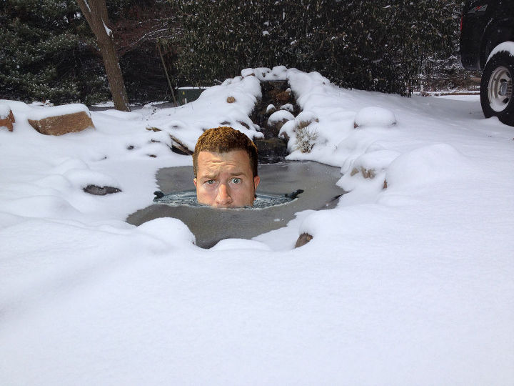 ayuda mi estanque est congelado