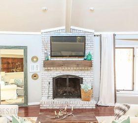 How to Mount a TV on a Brick Fireplace