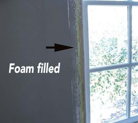 como isolar janelas com correntes de ar permanentemente
