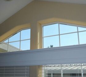 how can i make a valance curtain for these windows, home decor, window treatments, windows, Kitchen windows that need a valance type of curtain