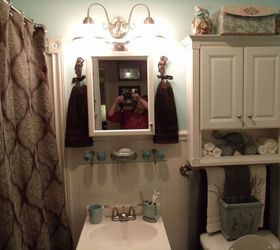 finally completed my bathroom after having the plumbing issues, bathroom ideas, home decor