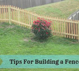 tips for building a fence, diy, fences, how to, woodworking projects, Get tips and see full tutorial with picturs on my blog