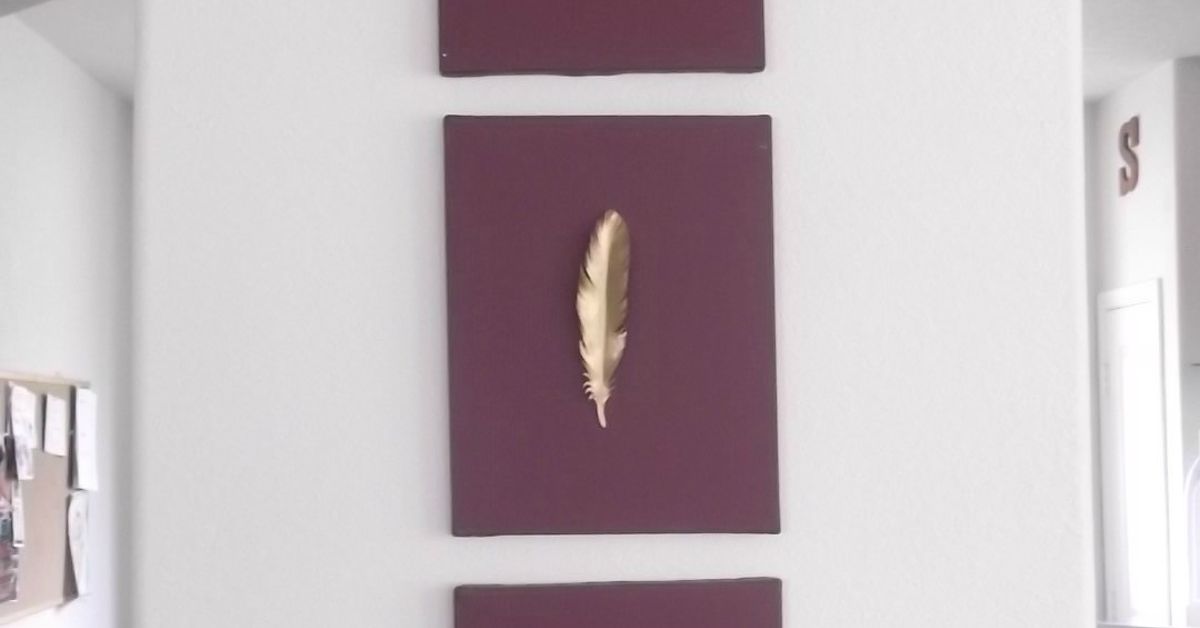 Target Inspired Feather Wall Art Hometalk Target Inspired Feather Wall Art Hometalk