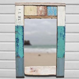 inspiring beach crafts with driftwood and sea glass, crafts