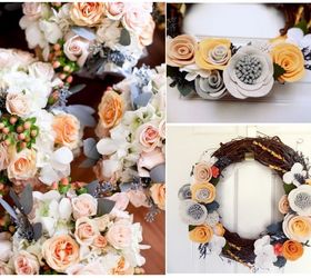 paper flower frames ornaments diy wednesday, crafts, Elegant example of how custom paper can be used to make wedding bouquets and frames