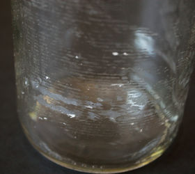 how to easily remove a label from a jar or bottle, cleaning tips, repurposing upcycling, Once the paper is removed you are left with this icky residue