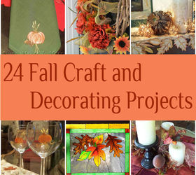 24 fall craft decorating projects, crafts, seasonal holiday decor