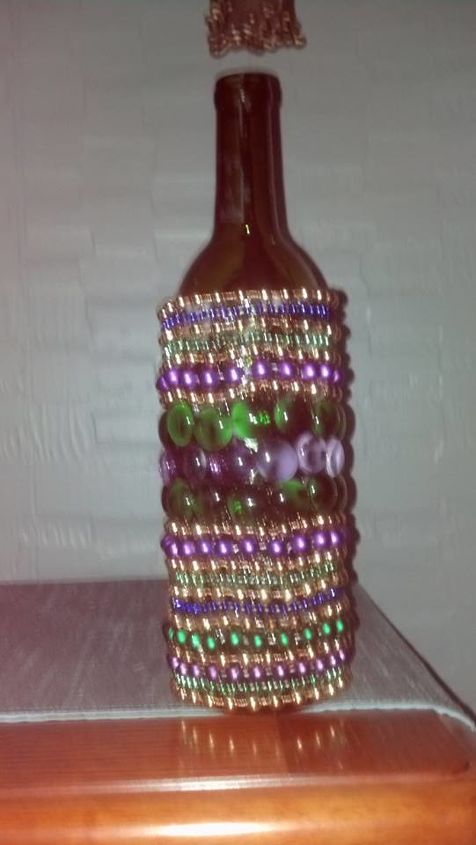 more bottles for my bottle tree, crafts