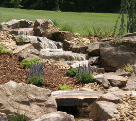 davidson n c pondless waterfall, ponds water features, The sights and sounds of this pondless waterfall project are beautiful