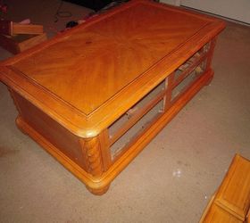 Remake of One Ugly Coffee Table Set Hometalk