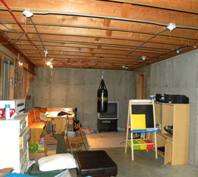 disclaimer in no way is my messy basement a reflection on me as a person it s, basement ideas, electrical, flooring, hvac, lighting, plumbing, windows, Storage area